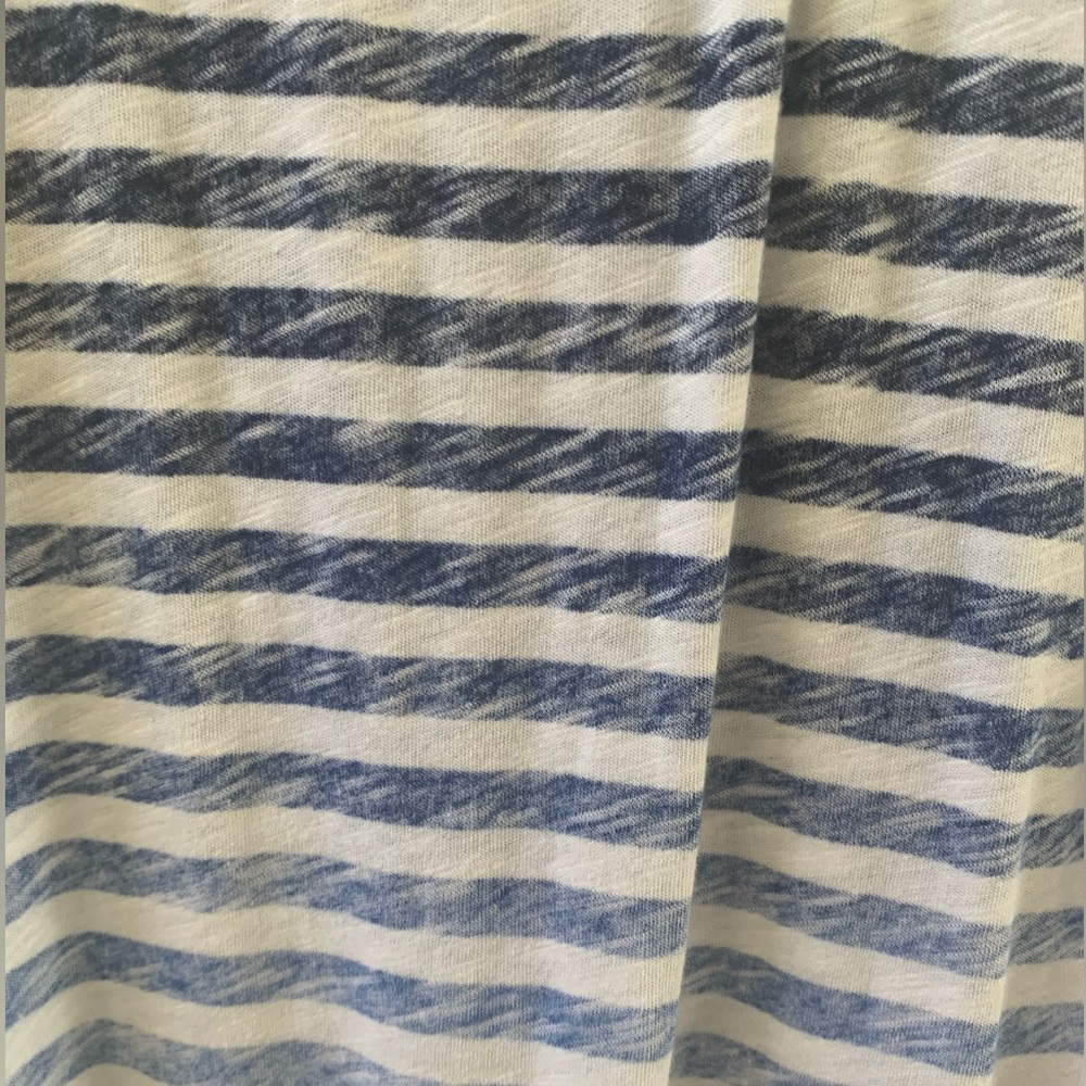 SZ XS Soft Joie Blue Striped Racerback Maxi Dress - Picture 6 of 7